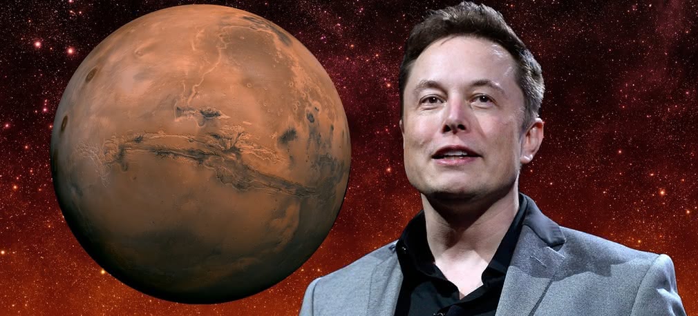 Elon Musk kolonizuje Czerwoną Planetę 