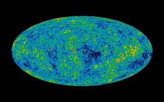 Obraz kosmicznego promieniowania tła z WMAP