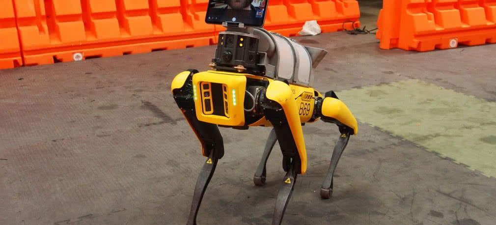 Robot-lekarz Boston Dynamics na obchodzie 