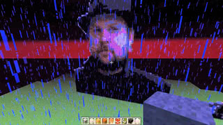 Portret "Persson w świecie Minecrafta"