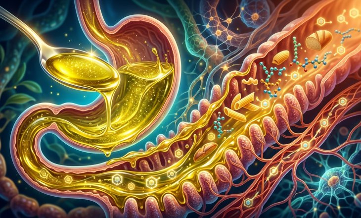 Hormonalny hamulec: Jak łyżka oliwy spowalnia trawienie węglowodanów