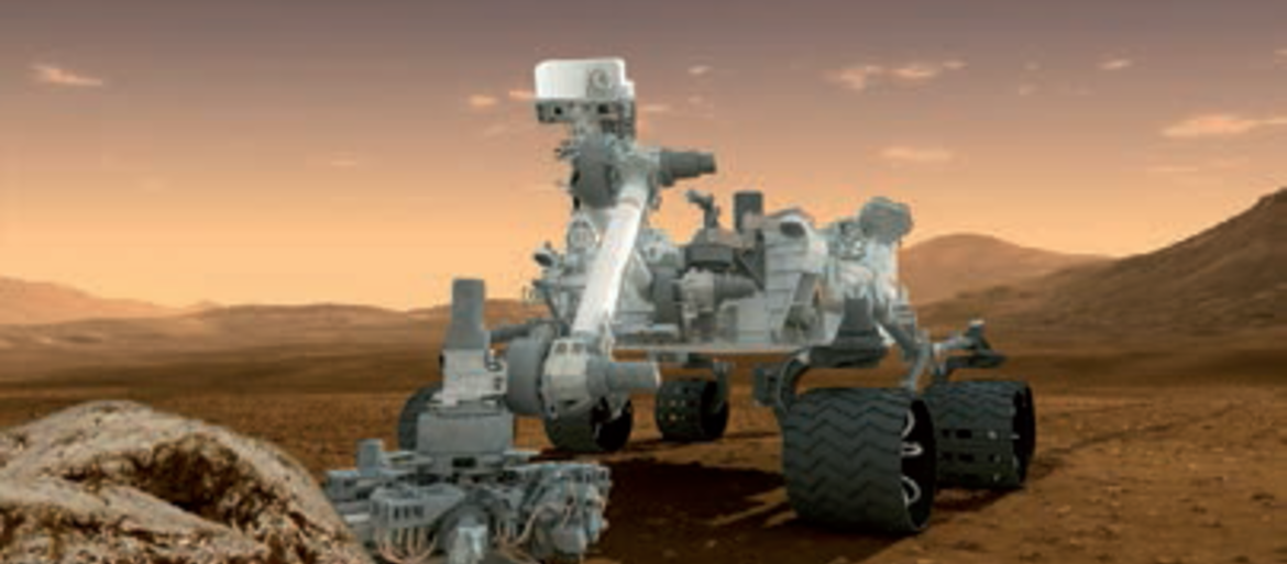 Łazik Curiosity wylądował na Marsie