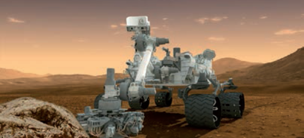 Łazik Curiosity wylądował na Marsie