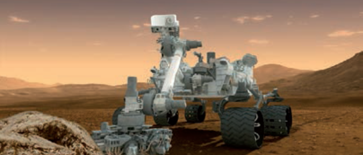 Łazik Curiosity wylądował na Marsie