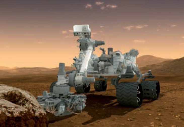 Łazik Curiosity wylądował na Marsie