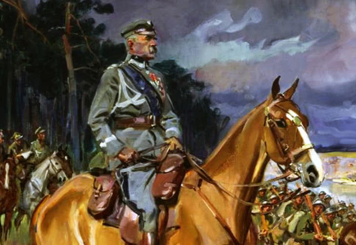 Marszałek Józef Piłsudski - Honorowy Prezes Polskiego Związku Szachowego