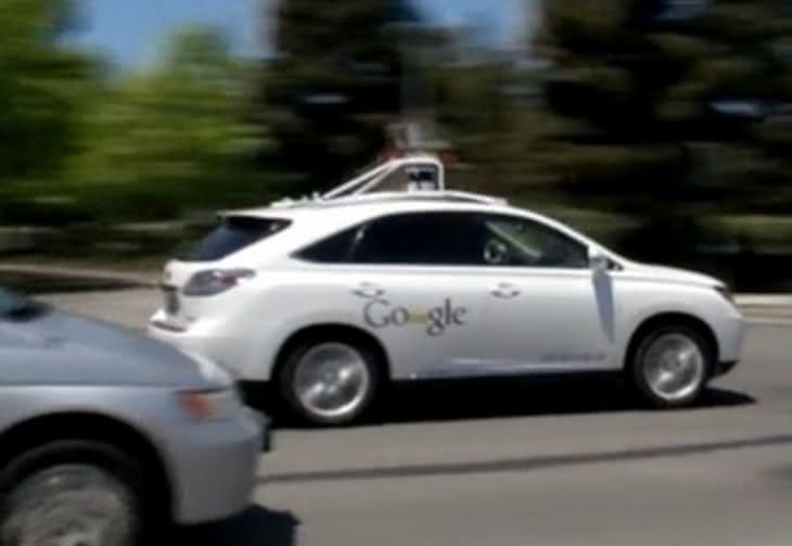 Przejażdżka samochodem Google’a