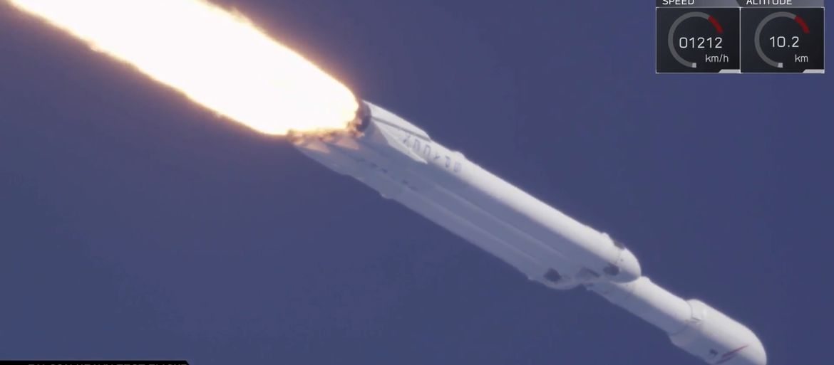 Falcon Heavy i kosmiczny kabriolet