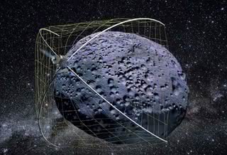 Jedna z wizji przechwytywania asteroidy