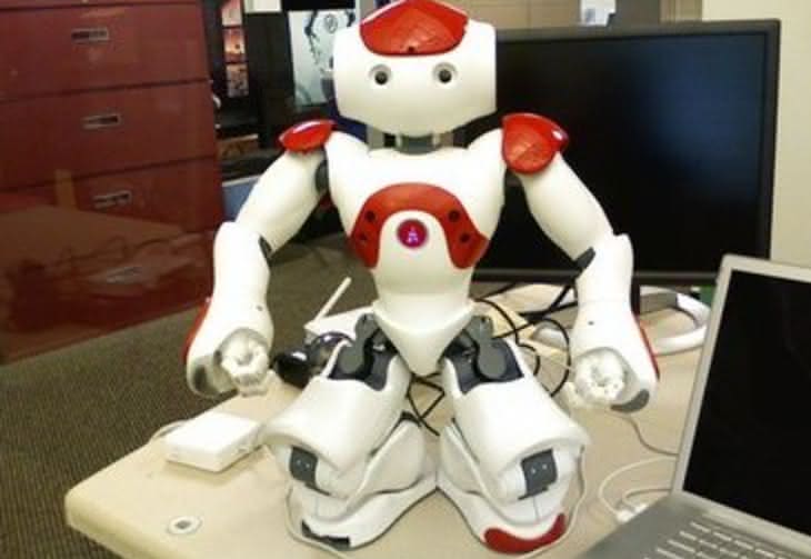 Robot z ludzkim obliczem