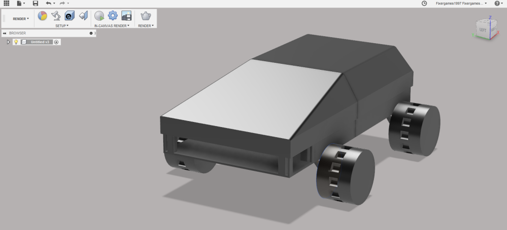 Kurs projektowania 3D w 360. Bryły złożone - elementy konstrukcyjne robotów - lekcja 4