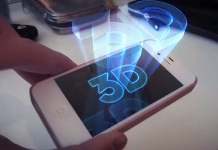 Holograficzny smartfon?