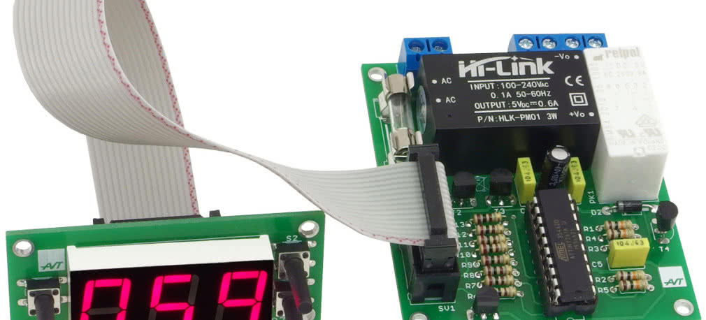 AVT5800 - timer godzinowy