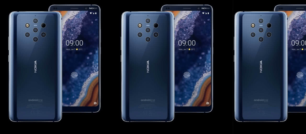 Nokia montuje pięć kamer w jednym smartfonie