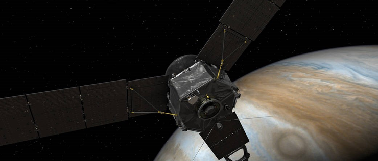 Juno już krąży wokół Jowisza