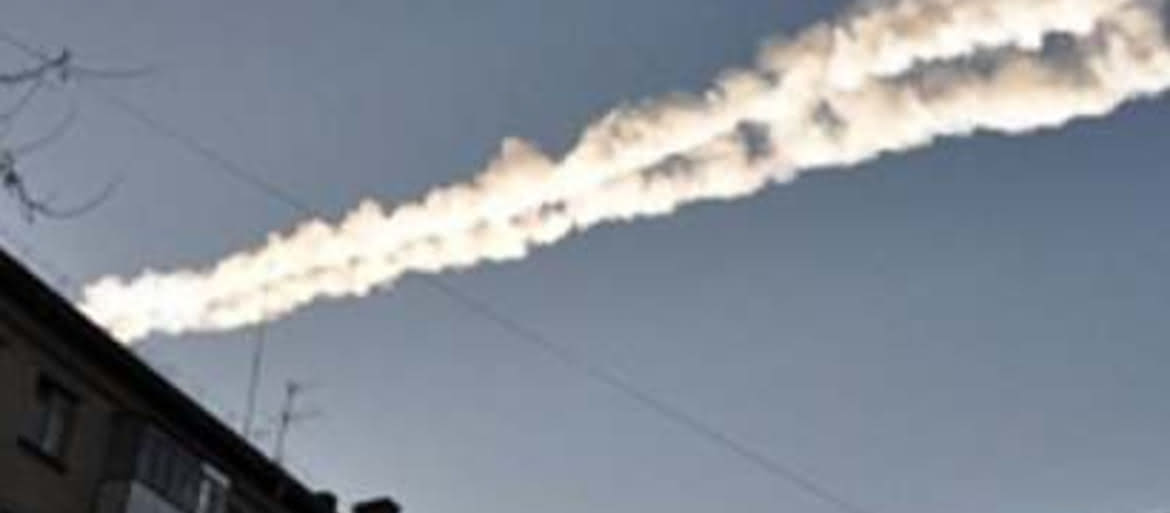 Meteoryty uderzyły w Rosję