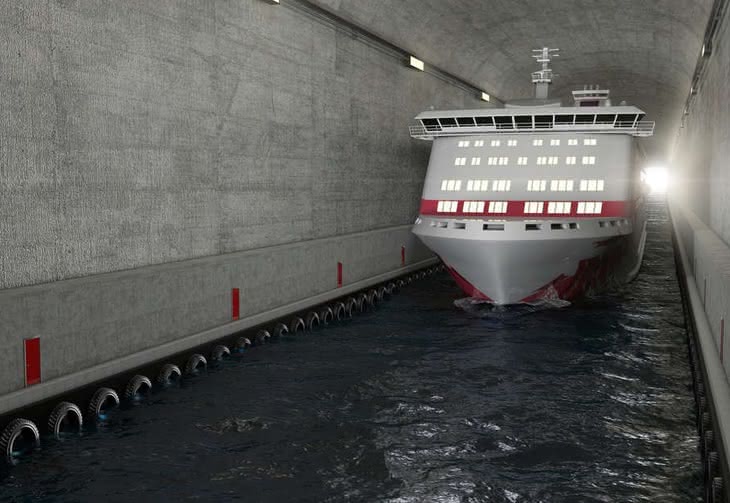 Norweski tunel dla statków