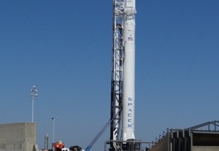 Silnik Falcon 9 wylądował w oceanie