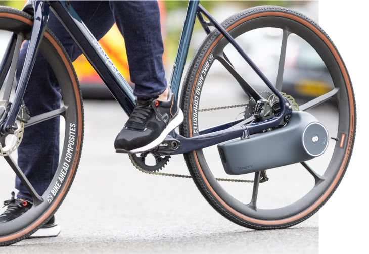 Skarper - wymienny napęd, który robi z niemal każdego typowego roweru - rower elektryczny