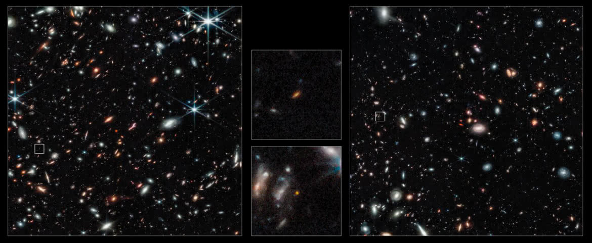 Teleskop Webba odkrywa galaktyki starsze, jaśniejsze i masywniejsze niż zakładano