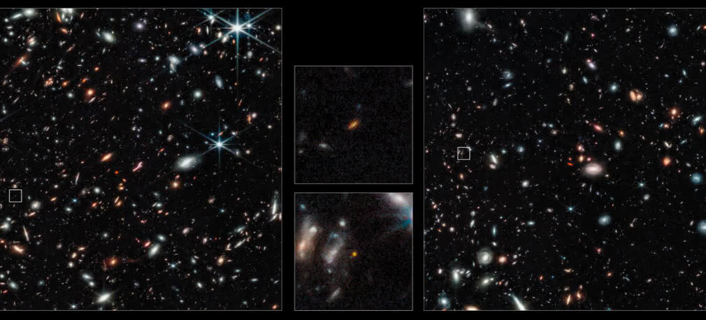 Teleskop Webba odkrywa galaktyki starsze, jaśniejsze i masywniejsze niż zakładano