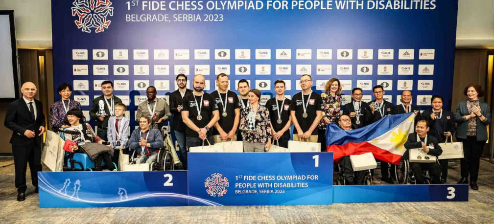 Reprezentacja Polski zwycięzcą I Olimpiady Szachowej dla Osób z Niepełnosprawnościami