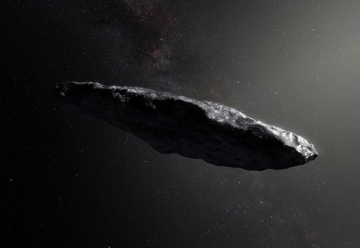 Oumuamua - międzygwiezdne cygaro