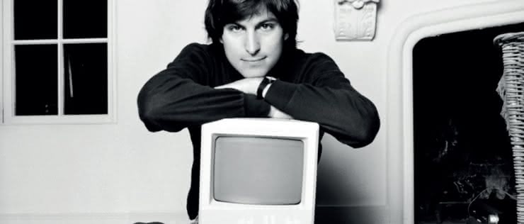 Steve Jobs - człowiek z jabłka