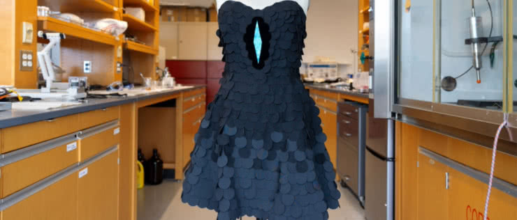 Najczarniejsza tkanina na świecie