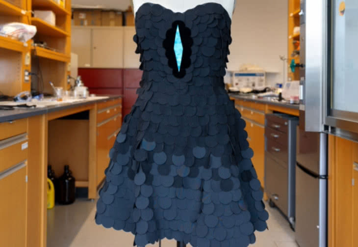 Najczarniejsza tkanina na świecie