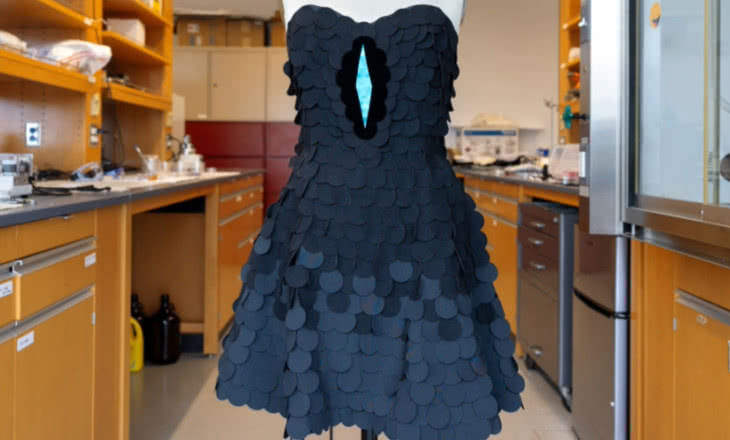 Najczarniejsza tkanina na świecie