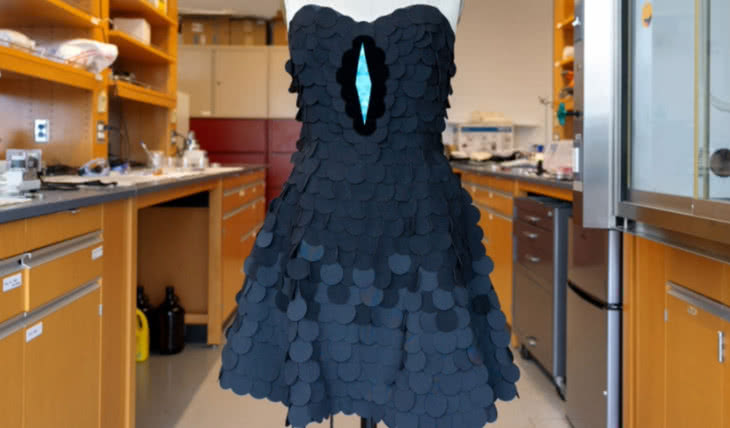 Najczarniejsza tkanina na świecie