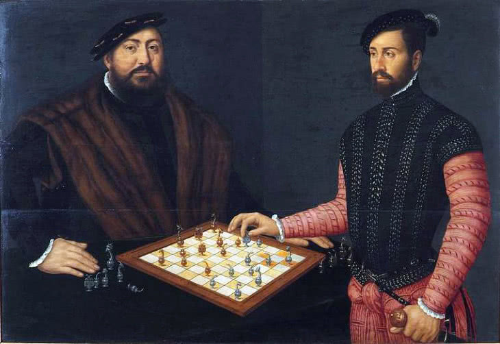 Włoscy szachiści na dworze króla Hiszpanii Filipa II
