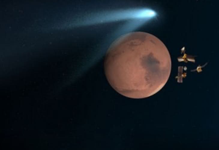 Spotkanie z marsjańską kometą