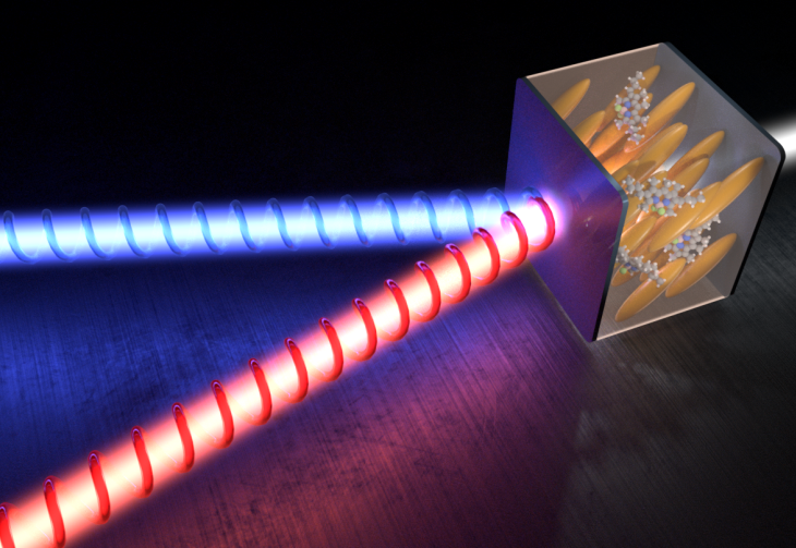 Polscy fizycy zbudowali laser z dwoma kołowymi wiązkami