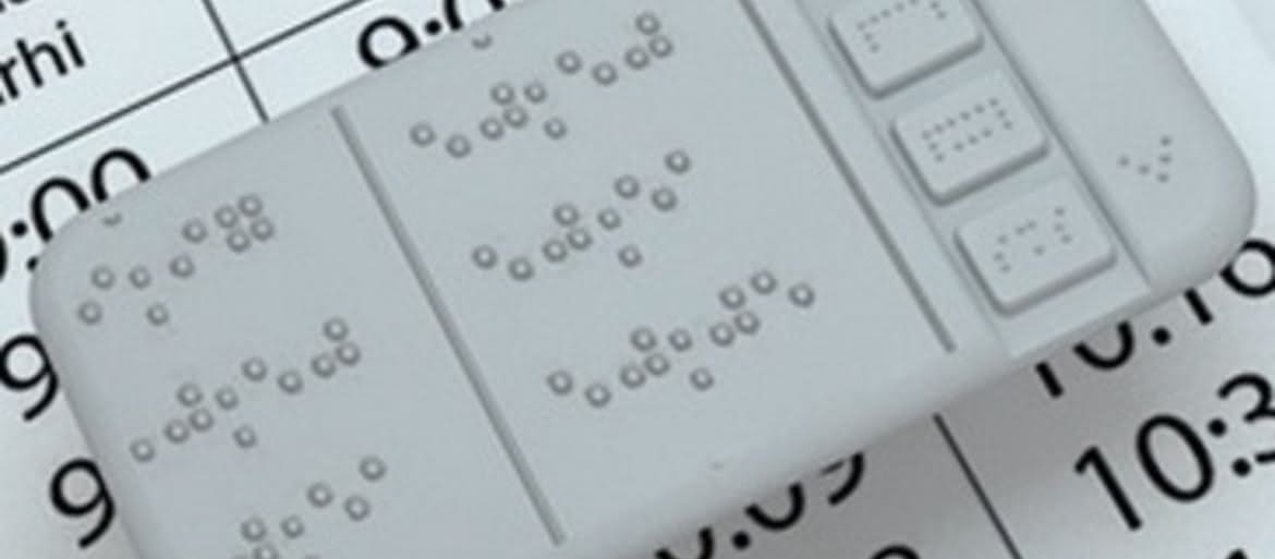 Smartfon dla czytających w alfabecie Braille’a
