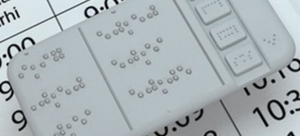 Smartfon dla czytających w alfabecie Braille’a