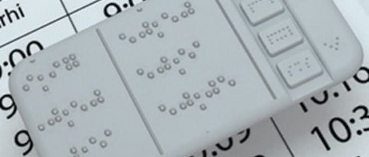 Smartfon dla czytających w alfabecie Braille’a