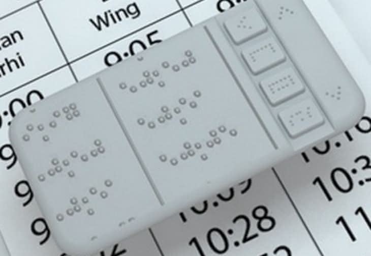 Smartfon dla czytających w alfabecie Braille’a