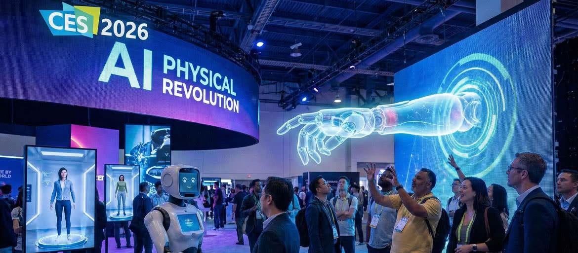 Physical AI na CES 2026 – AI opuszcza ekrany i wchodzi w realny świat