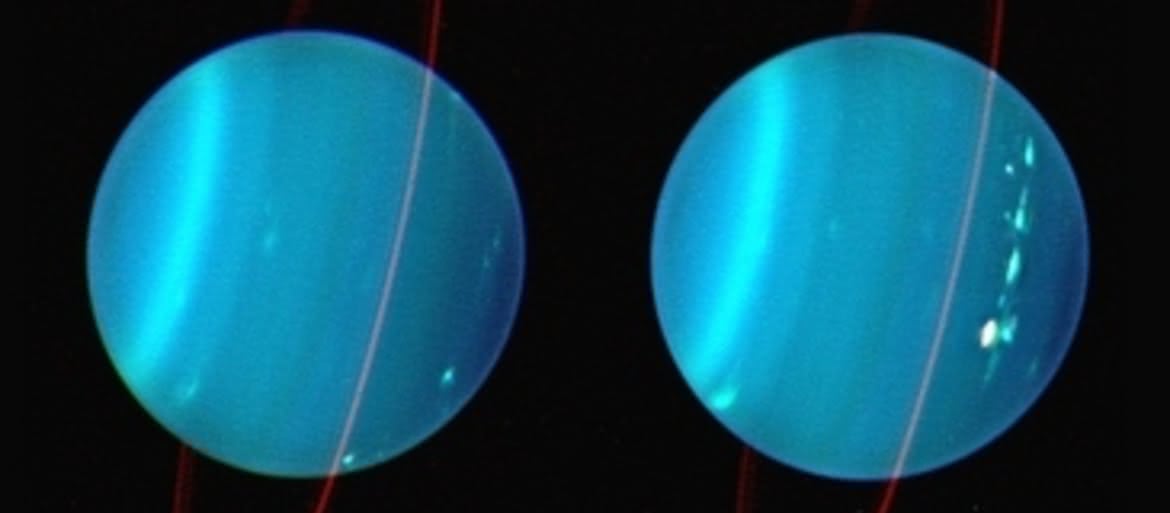 Niezwykła burza na Uranie