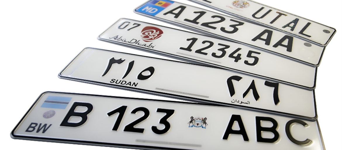 Samochodowe tablice rejestracyjne z RFID