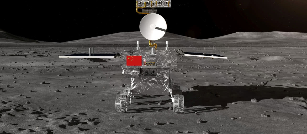 Czy chiński łazik dotarł do wnętrza Księżyca?