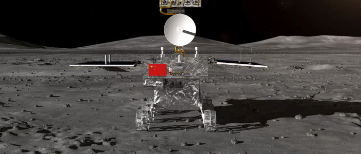 Czy chiński łazik dotarł do wnętrza Księżyca?