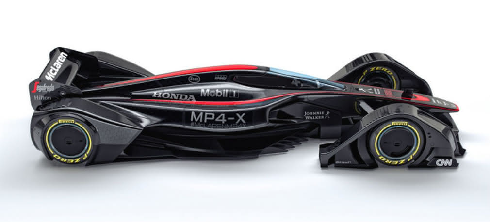 McLaren demonstruje bolid przyszłości