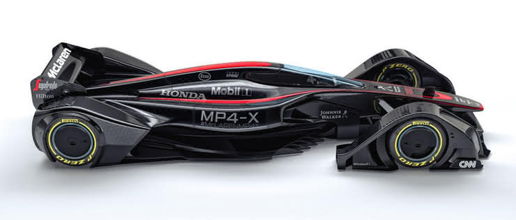 McLaren demonstruje bolid przyszłości