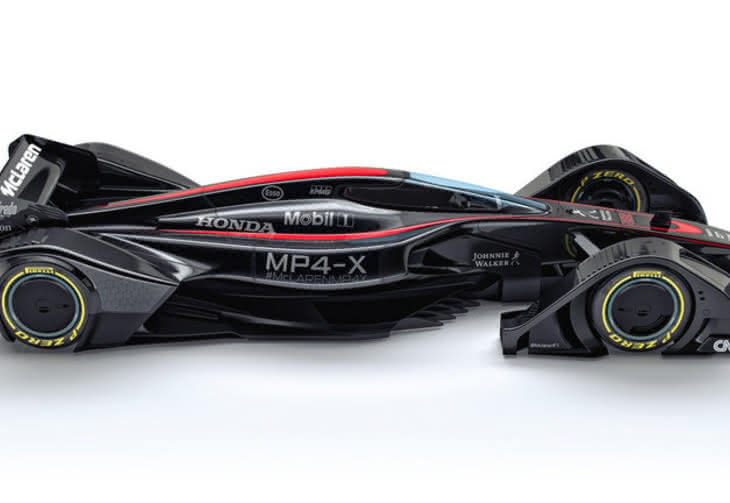 McLaren demonstruje bolid przyszłości