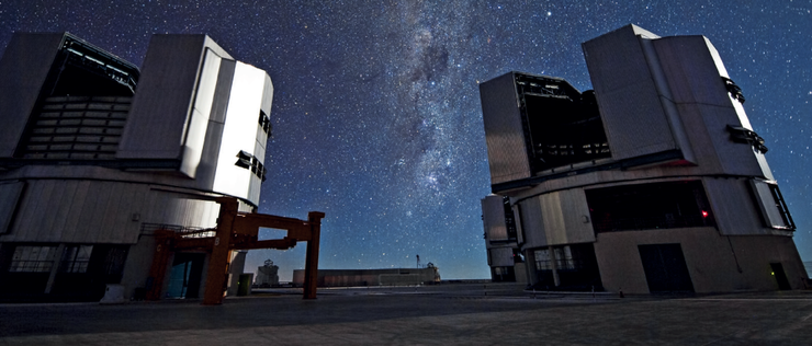Największe teleskopy optyczne na Ziemi