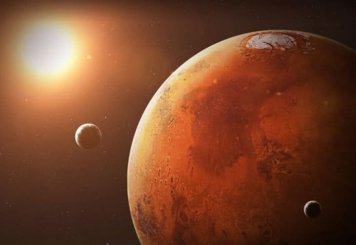 Zaskakujące wzrosty poziomu tlenu na Marsie