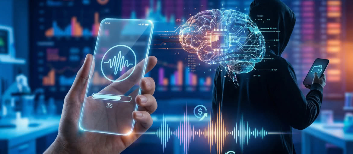 Oszust kradnie twój głos w 3 sekundy i dzwoni po kasę!